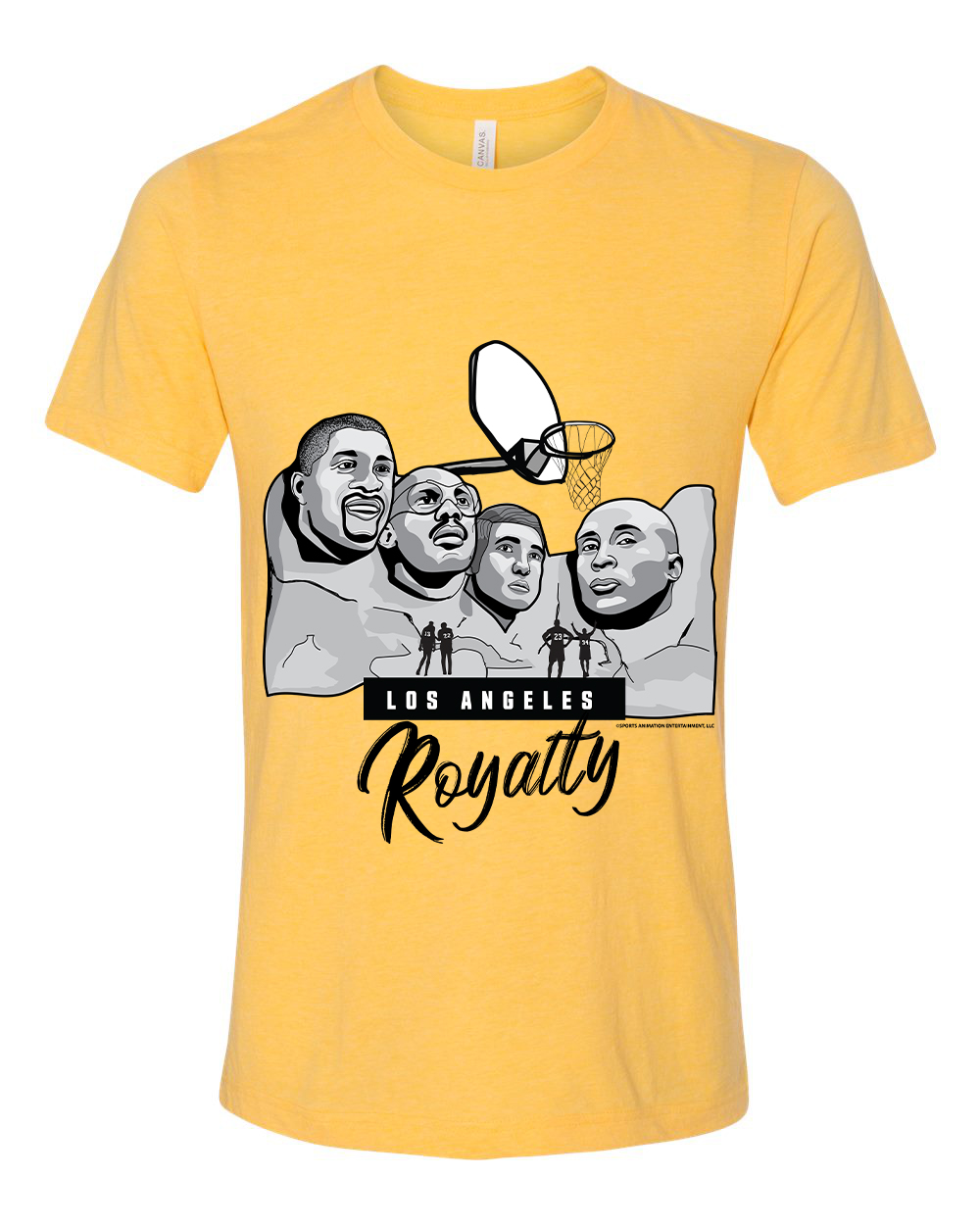 Mount Rushmore - Basketball Los Angeles Royalty (Gold)