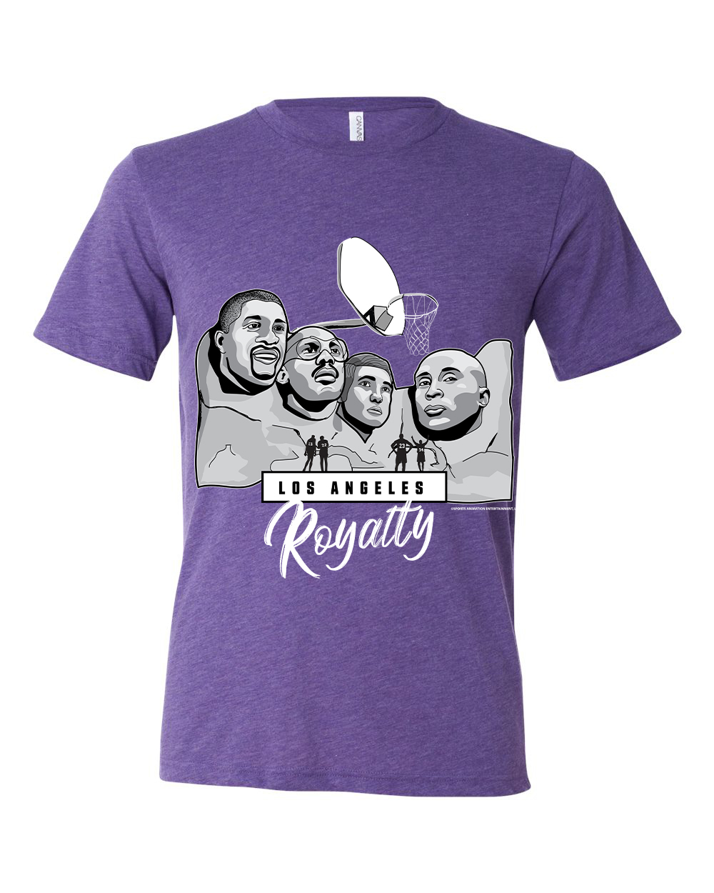 Mount Rushmore - Basketball Los Angeles Royalty (Purple)