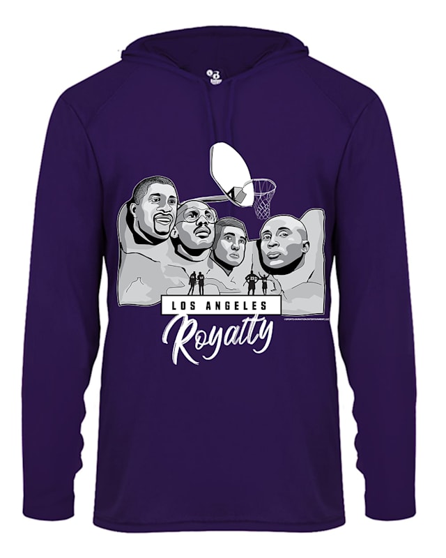 Basketball Los Angeles Royalty (Purple Dri-fit Hoodie)