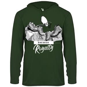 Mount Rushmore – Sneaker Royalty (Green DriFit Hoodie)