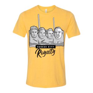 Mount Rushmore – Football Kansas City Royalty (Gold Triblend)