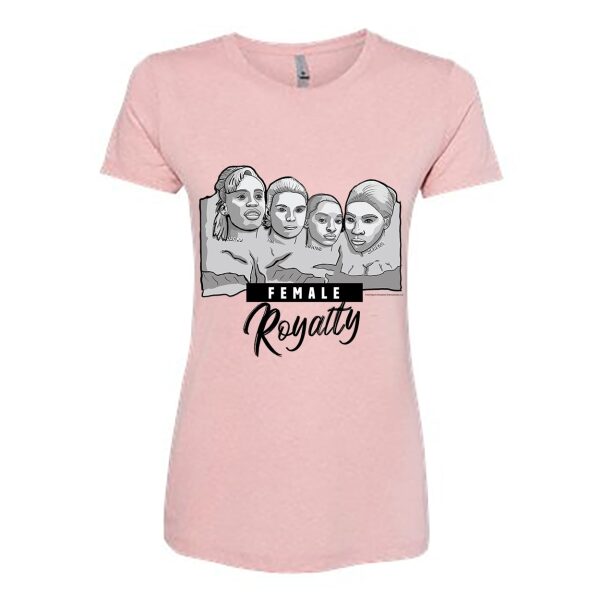 Mount Rushmore – Female Royalty (Pink Triblend)