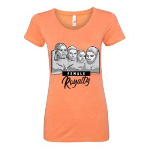 Mount Rushmore – Female Royalty (Orange Triblend)
