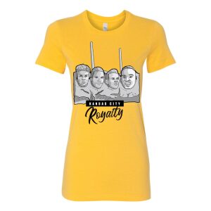 Mount Rushmore – Football Kansas City Royalty (Gold Triblend) Women