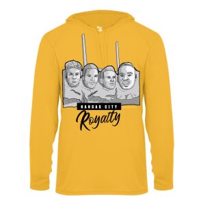 Mount Rushmore – Football Kansas City Royalty (Gold DriFit Hoodie)