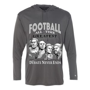 -Mount Rushmore – Football All-Time Greatest (Gray DriFit Hoodie)