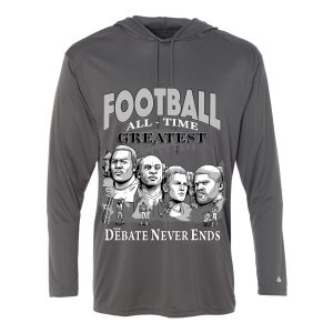 -Mount Rushmore – Football All-Time Greatest (Gray DriFit Hoodie)
