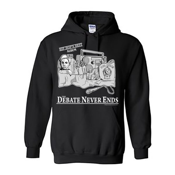 Mount Rushmore – Hip-Hop’s Best Album (Black Heavy Duty Hoodie)