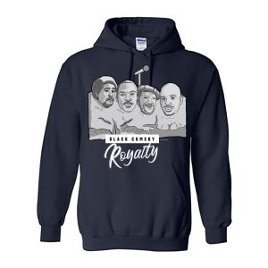 Mount Rushmore – Comedy (Navy Blue Heavy Duty Hoodie)