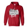 Mount Rushmore – Comedy (Red Heavy Duty Hoodie)