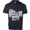 Mount Rushmore – Hip-Hop Album Royalty (Black Short Sleeve Hoodie)