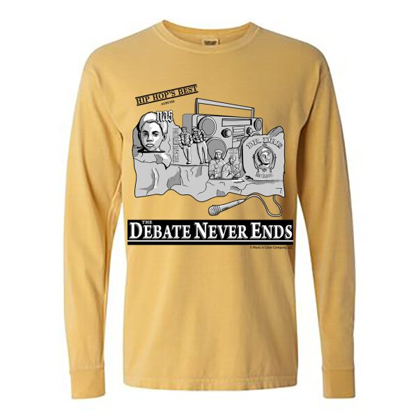 Mount Rushmore – Hip-Hop’s Best Album (Gold Long Sleeve Shirt)