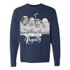 Mount Rushmore – Comedy (Navy Blue Long Sleeve Shirt)