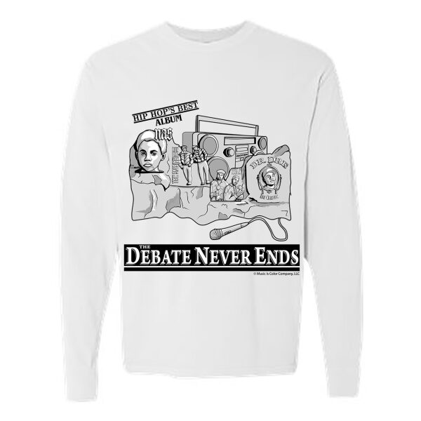 Mount Rushmore – Hip-Hop’s Best Album (White Long Sleeve Shirt)