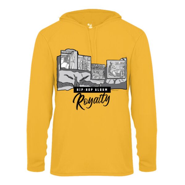 Mount Rushmore – Hip-Hop Album Royalty (Gold DriFit Hoodie)