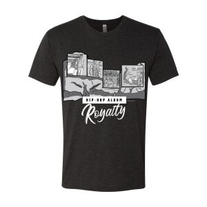 Mount Rushmore – Hip-Hop Album Royalty (Black Triblend)
